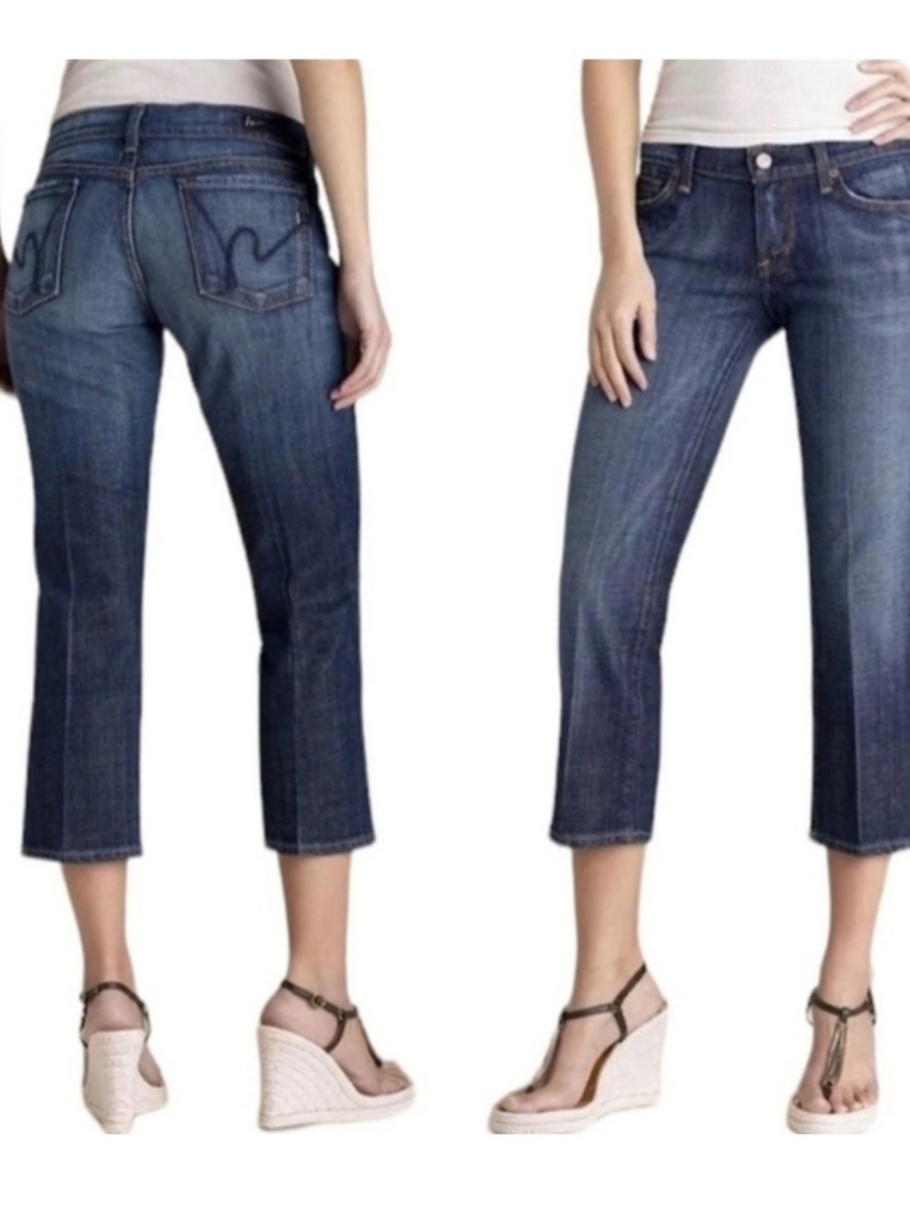 Citizens of Humanity Low Waist Cropped
